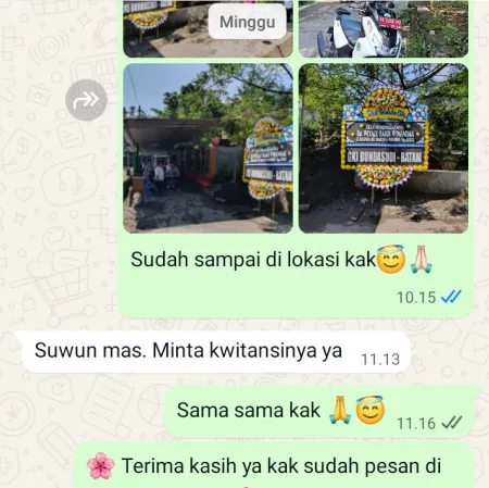 Pengiriman Papan Bunga Duka Campuranom Bansari