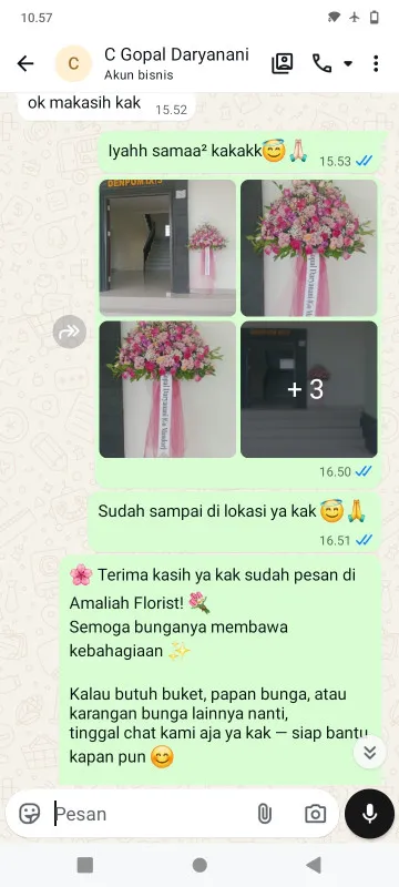 Pengiriman Karangan Bunga Campuranom Bansari