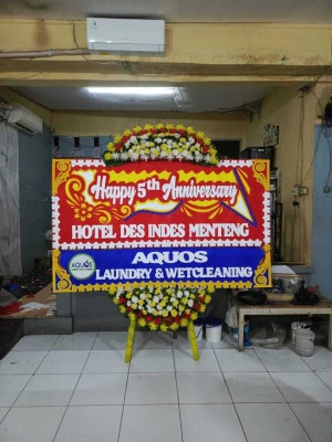 Papan Bunga di Campuranom Bansari
