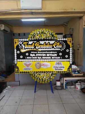 Papan Bunga di Campuranom Bansari
