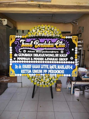 Papan Bunga di Campuranom Bansari